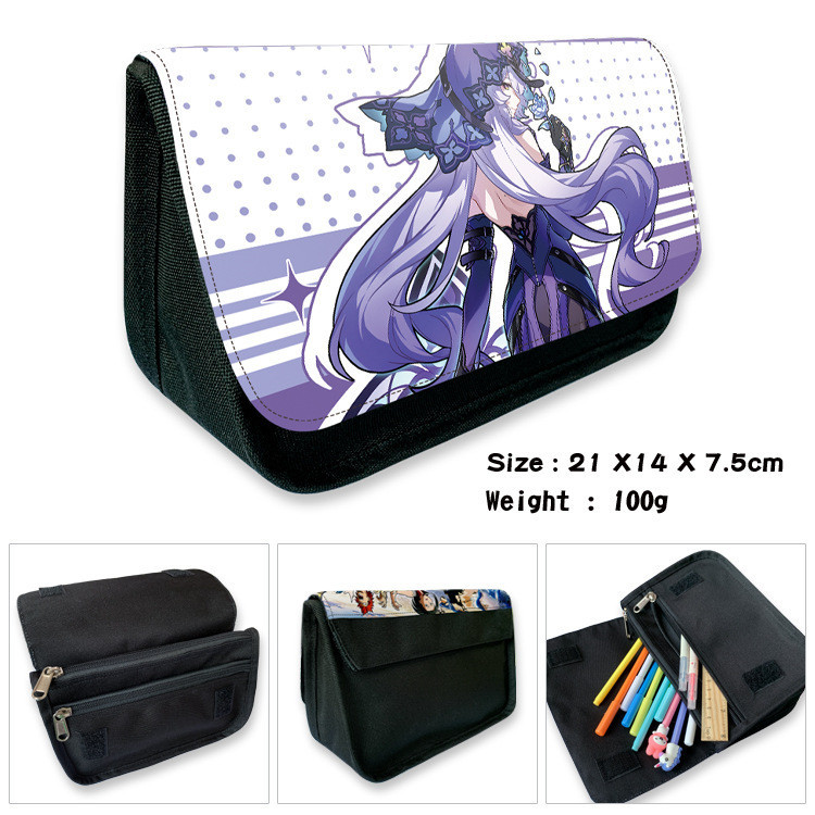 HK1 Honkai Star Rail Hoạt Hình Anime Hộp Đựng Bút Chì Dung Tích Lớn Sinh Viên Hộp Đựng Bút Túi Dung Tích Lớn Văn Phòng Phẩm Ba