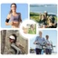 Miếng dán chống nắng NORDICLIFE 5 đôi, Miếng dán chống nắng chống nắng chơi gôn dưỡng ẩm, Miếng dán mắt UV chống mồ hôi Gel chống nắng Hoạt động ngoài trời mắt thạch tươi