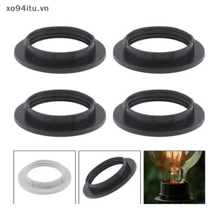Xoitu 5 Chiếc E14 / E27 Chụp Đèn Cổ Nhẫn Ren Candelabra Đế Giữ Khóa Bóng Đèn Ổ Cắm Giảm Vòng Bóng Đèn Giá Đỡ VN