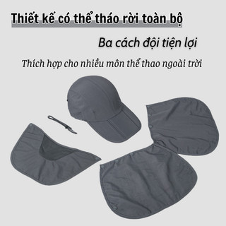 Mũ Chống Nắng Chống Tia UV Bunnies Nón Lưới Trai Thiết Kế Độ Che Phủ Tốt Ngoài Trời, Phụ Kiện Dã Ngoại Cắm Trại Golf