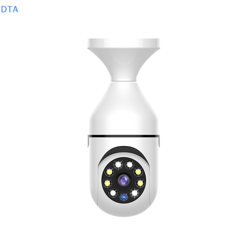 Camera giám sát bóng đèn DTA Full Color Tầm nhìn ban đêm Tự động Theo dõi con người Zoom Giám sát an ninh trong nhà Camera Wifi Nhà thông minh PO