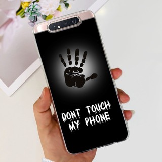 Dành Cho Samsung A80 Ốp Lưng Họa Tiết Thoáng Mát Trong Suốt Silicon Mềm TPU Điện Thoại Dành Cho Samsung Galaxy A80 A90 SM-A805F A 80 Vỏ