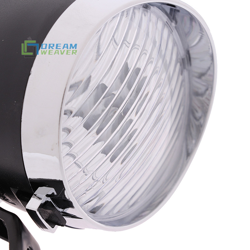 [Dream] 3 đèn LED Retro Xe Đạp Đèn Pha Vintage Đèn Pin mới