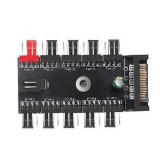 EZ Bo Mạch Chủ 4Pin Quạt Làm Mát PWM HUB Bộ Chia Bộ Điều Chỉnh Tốc Độ Cho Vỏ PC