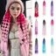 DARON Bubble Jumbo Braid, Lantern Braid Ponytail Extension Twist Braid Bulk, Natural Ombre Handmade Tóc tổng hợp bện tóc đuôi ngựa cho nữ