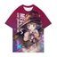 KonoSuba Thần Phước Lành Trên Thế Giới Tuyệt Vời Cosplay Vải 3D Mùa Hè Áo Thun Anime Tay Ngắn
