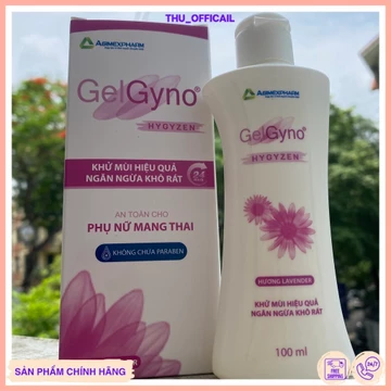 Dung dịch vệ sinh phụ nữ, ddvs phụ nữ vitamin kết hợp thảo dược vệ sinh ngăn mùi hiệu quả GELGYNO (Chai 100ml)