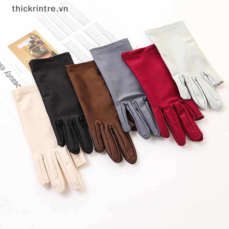 Thi Găng Tay Mùa Hè Nam Ice Silk Sun Proction Găng Tay Lái Xe Găng Tay Câu Cá Thoáng Khí Đi Xe Đạp Đi Bộ Đường Dài Găng Tay Găng Tay Dành Cho Nữ VN