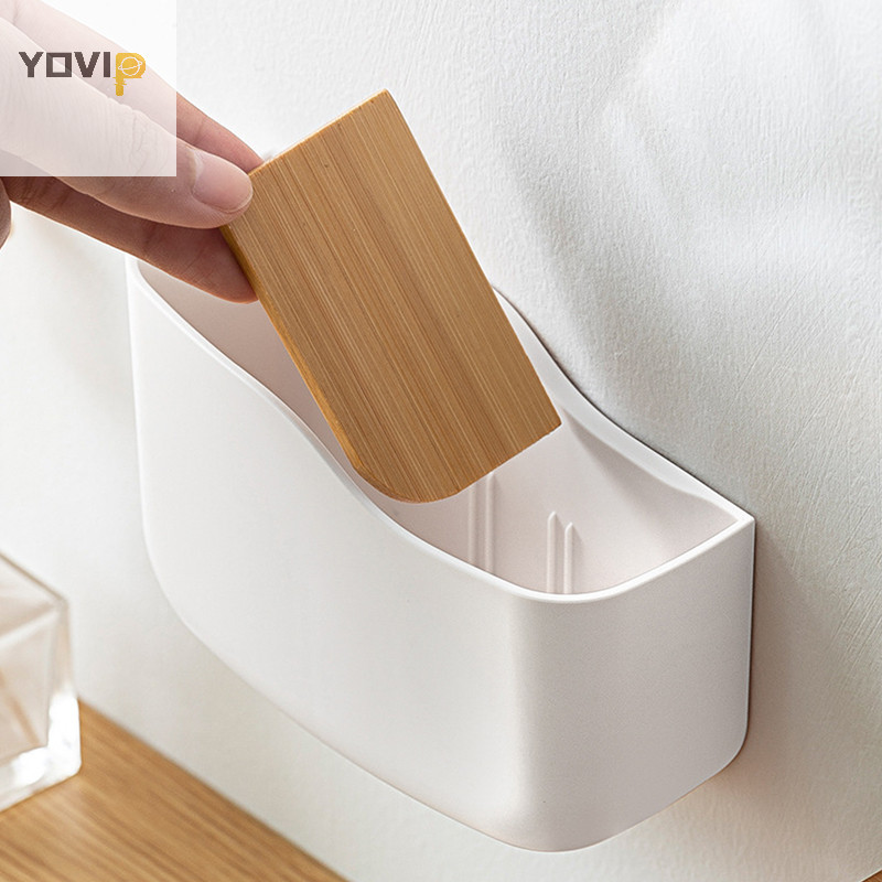 Yovip Đa Năng Treo Tường Giá Để Đồ Điều Khiển Từ Xa Tổ Chức Hộp Bảo Quản Cho Tivi Điều Hòa Điện Thoại Cắm Giá VN