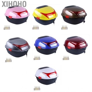Xihoho Motorcycle Rear Box Helmet Luggage Storage Top Case Large Capacity Universal for Electromobile