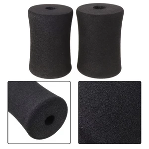 1 Cặp Đệm Chân Bằng Xốp Màu Đen Để Nâng Tạ