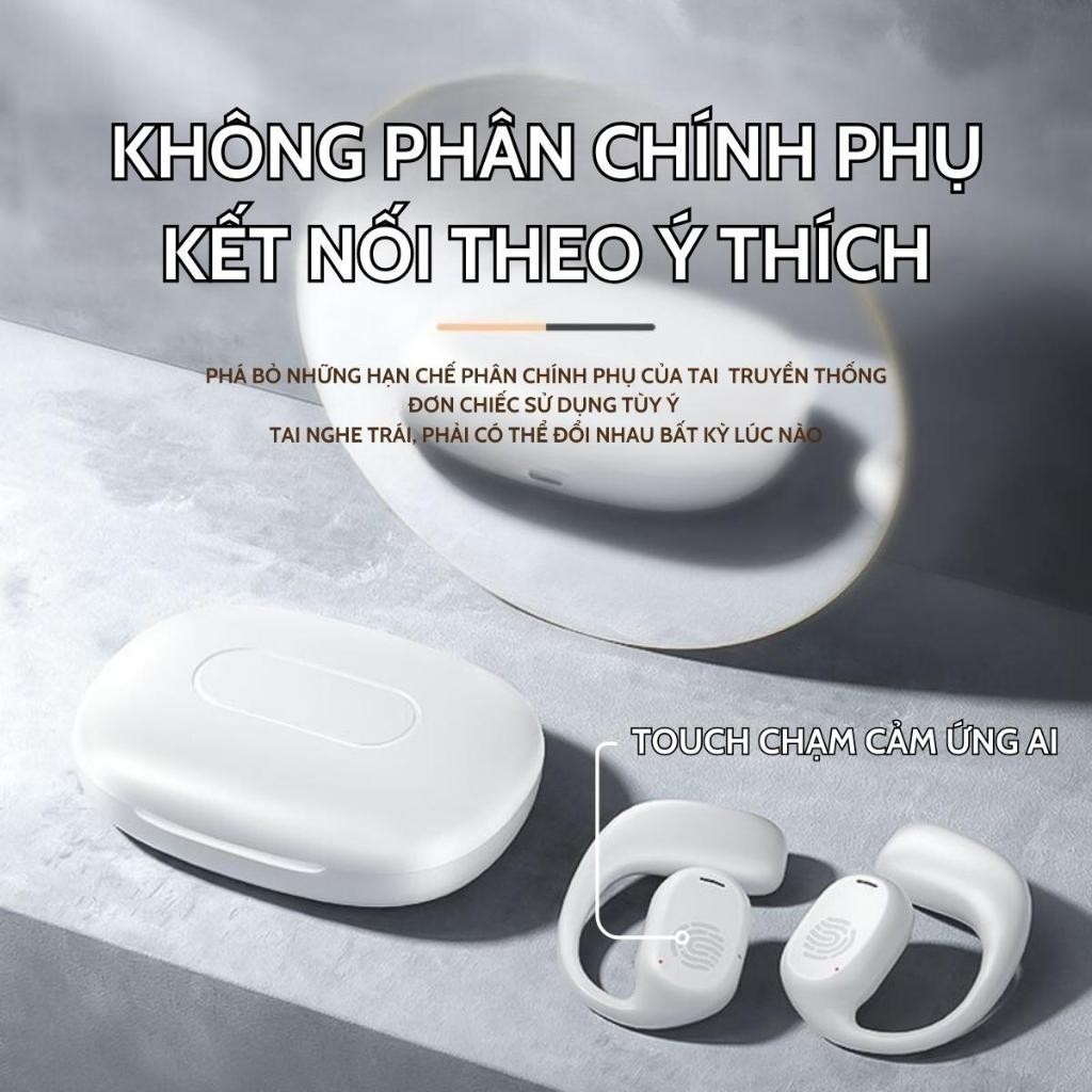 Tai nghe Bluetooth OWS GT280 Đeo Vành Tai Không Rơi Pin Trâu Chống Nước Thể Thao 2026