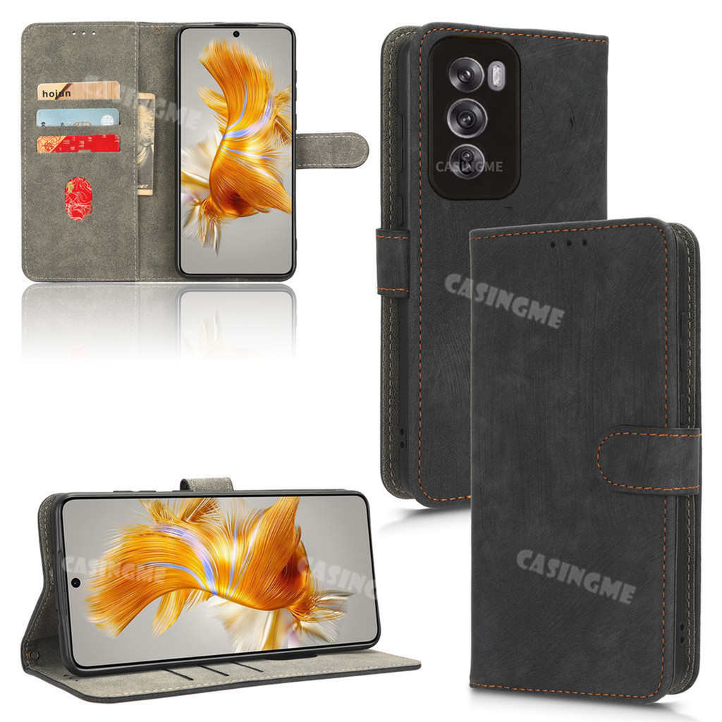 Realme C85 2024 Flip Matte Leather Case cho Realme C75 RealmeC75 C 75 75C 4G 5G 2024 Vỏ điện thoại Ví da PU Vỏ bảo vệ chống sốc