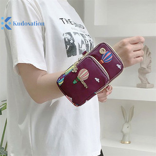 Kudosation Nylon Chống Nước Nữ Đeo Ngang Điện Thoại Túi Đeo Vai Túi Nhỏ Ốp Lưng Ví Thắt Lưng