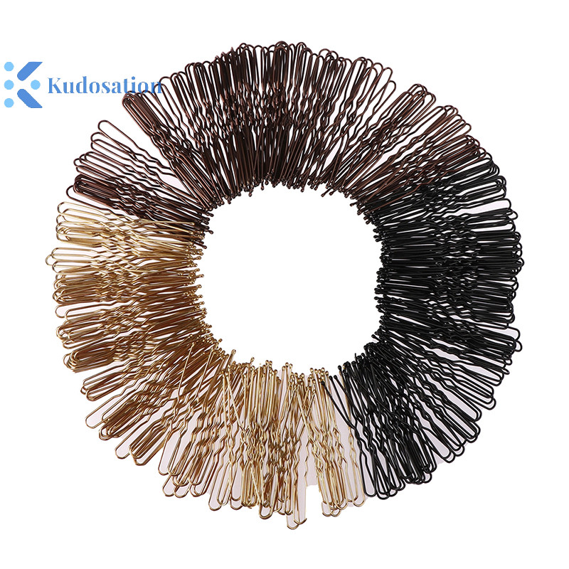 Kudosation 50 Cái / bộ Tóc Sóng Hình Chữ U Bobby Pin Barrette Salon Kẹp Tóc