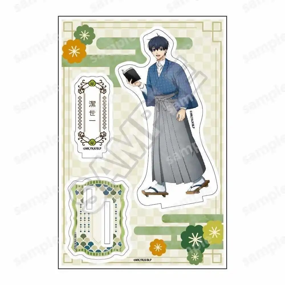 Mô hình Standee Blue Lock Isagi Nagi Reo Meguru Chigiri Rin Kunigami Sae c06 Phụ kiện trang trí để bàn góc học tập