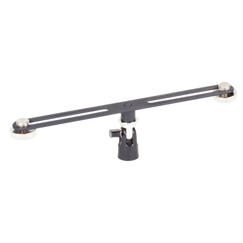 Thanh gắn Mic đôi GODD với 5 8 sợi cho hầu hết các chân đế micro Cánh tay bùng nổ