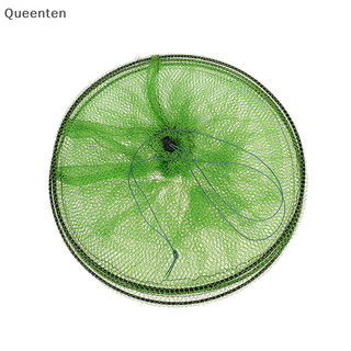 Queenten Đơn Giản Cá Nhỏ Bảo Vệ Vải Nylon 3 Lớp Lưới Nhỏ Túi Vải Có Thể Gập Lại Lưới QT