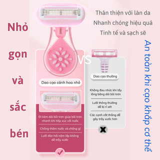 Dao Cạo Cầm Tay Êm Dịu Bunnies House, Nhanh Chóng & Dễ Dàng, Phù Hợp Sử Dụng Hàng Ngày