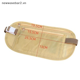 [Mới] 1 Túi Thắt Lưng Thể Thao Đa Năng Thắt Lưng Tiền Cho Du Lịch Nữ Và Nam Slim Ẩn Ví Du Lịch Điện Thoại Di Động Túi Chống Trộm.