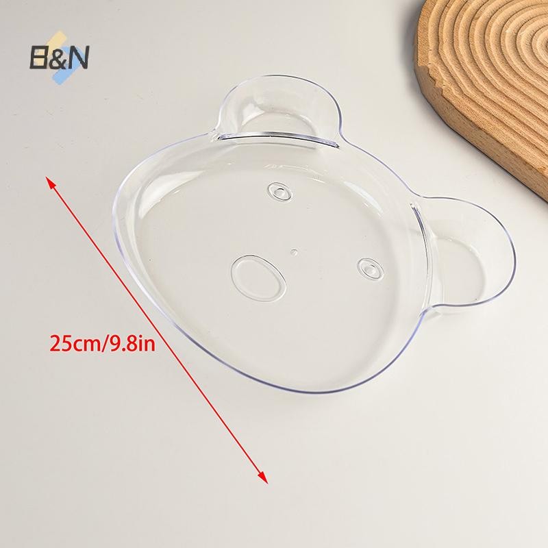 B & N Sáng Tạo Hình Gấu Đĩa Gia Vị Hình Vỏ Biển Bánh Bao Bát Phục Vụ Khay Nhúng Nước Sốt Salad Đĩa Trái Cây Bộ Đồ Ăn Nhà Bếp.