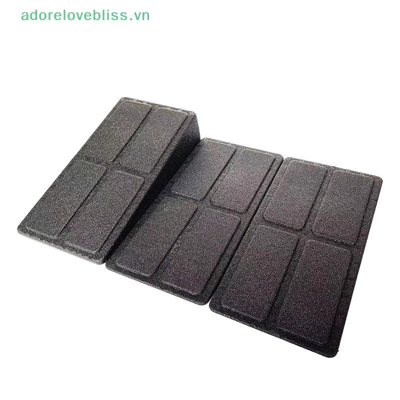 Thêm 3 Squat Nêm Khối Có Thể Điều Chỉnh Chống Trơn Trượt Squat Ramp Deadlift Nêm Bê Cáng Slant Ban Sức Mạnh Cho Squat Deadlift BSS