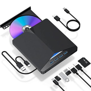 Usb 3.0 Type-C Ngoài DVD RW CD Ổ Đĩa Đầu Đọc Đầu Đọc Ổ Đĩa Quang Ngoài Cho PC Laptop Máy Tính Để Bàn