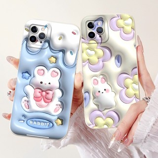 Ốp Lưng Cho iPhone 11 Pro Max Chống Sốc Thỏ Gấu Trúc Silicon Mềm Hoạt Hình Cho iPhone 11 Pro Ốp Lưng 11ProMax Capa