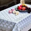 SANCHENGBY13 [Bộ sưu tập 17.000 người] Khăn trải bàn PVC phong cách châu Âu tinh tế Chống bỏng Chống nước Thảm trải bàn cà phê họa tiết hoa hình học không cần rửa cho phòng khách