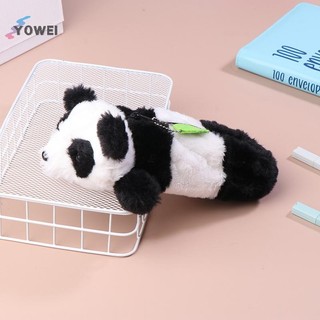 Yowei Phim Hoạt Hình Gấu Trúc Sang Trọng Hộp Đựng Bút Chì Động Vật Dễ Thương Túi Đựng Mỹ Phẩm Văn Phòng Phẩm Túi Đựng Bút Chì Đồ Dùng Học Tập VN