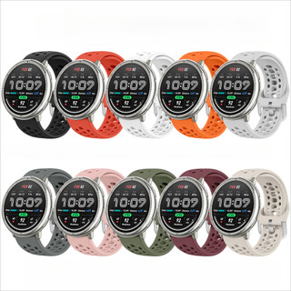 Dây đeo đồng hồ silicon 20mm Tương thích với đồng hồ thông minh Amazfit Active 2 BIP GTS 4 / 3 / 2 / 2e Khóa cổ điển cho dây đeo Amazfit Active 20mm