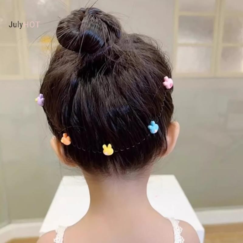 Julyhot Trẻ Em Ngọt Ngào Hoạt Hình Dễ Thương Lược Chải Tóc Chống Trơn Trượt Chèn Lược Mũ Đội Đầu Phụ Kiện Kiểu Tóc Massivedeals