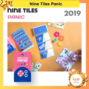 Boardgame Nine Tiles Panic Nhiệm vụ xếp hình Tigar