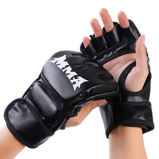 Adult Boxing Glove Professional Training Fight Adult Sanda Muay Thai Sandbag Men and Women Fighting Half Finger Boxing Gloves Jr1a
