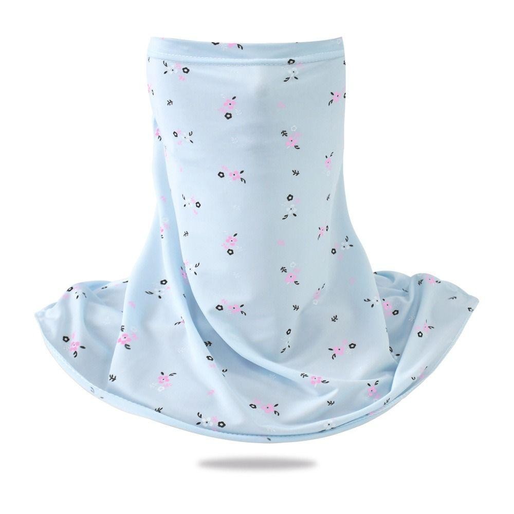 FEDAOG Chống Tia UV, Chống Nắng Mỏng Chống Nắng, Hàng Ngày Không Dấu Vết Ice Silk Thoáng Khí Che Mặt Mùa Hè Ngoài Trời