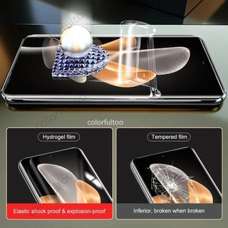 Phim Hydrogel bảo vệ toàn diện mặt trước 3in1 cho Vivo V30e 5G V 30E VivoV30e 5G 2024 Ống kính máy ảnh phía sau Phim bảo vệ màn hình mềm, không phải kính cường lực
