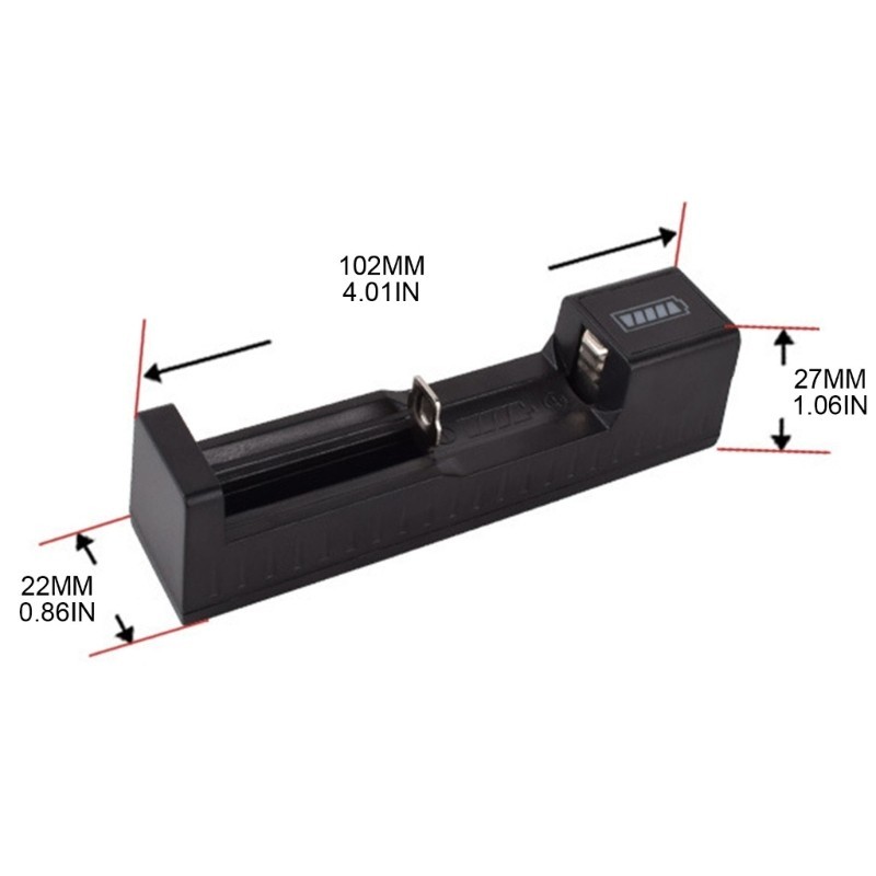USB Universal  Charging Adapter for 4.2V 18650 18490 Li-ion Batteries