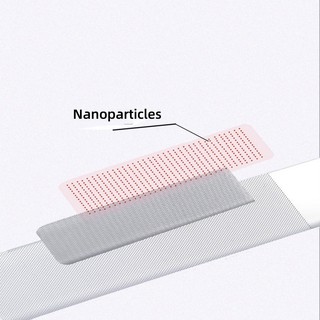 Di động Nano Glass Nail File Crystal Glass Nail Polish Nail Care Nail Shaper với Nail File