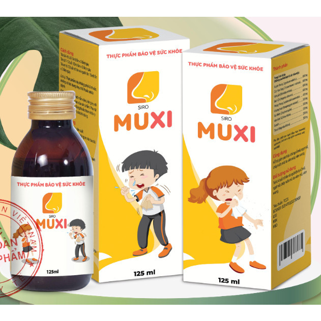 MUXI - Siro thảo dược dành riêng cho mũi 125ml | Shopee Việt Nam