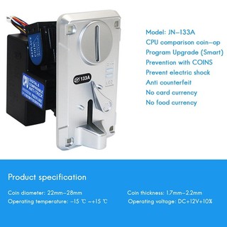 Đồng Xu Chấp Nhận Đồng Xu Pusher JY133A CPU Arcade Đồng Xu Chọn Cho Máy Bán Hàng Tự Động Trò Chơi Arcade Đổi Vé