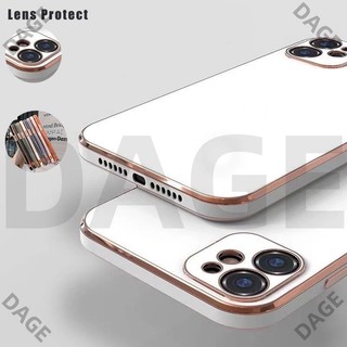 Ốp lưng Xiaomi Redmi Note 13 13C A1 A2 A3 12 12C 11S 11 10S 10 10C Pro Mạ Vuông Silicon Có Vỏ Bảo Vệ Vỏ Điện Thoại