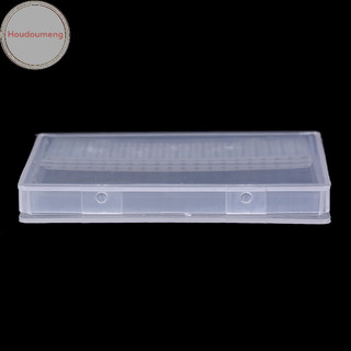 Houdumeng 20 lỗ mũi khoan móng tay hộp nhựa trưng bày đứng hộp đựng cho mũi khoan 3 / 32 "VN