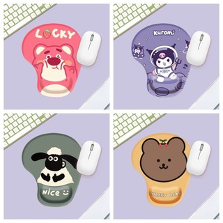 Hoạt Hình Dễ Thương Cổ Tay Miếng Lót Chuột Cô Gái Máy Tính Văn Phòng Chơi Game Trò Chơi Silicon Cổ Tay Chuột Pad