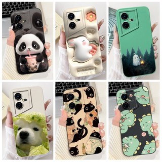 Dành Cho Tecno Pova Neo 3 Vỏ Phim Hoạt Hình Đáng Yêu Bảo Vệ Camera Ốp điện thoại Silicon Mềm Cho Tecno Pova Neo3 LH6n Ốp điện thoại Chống Sốc