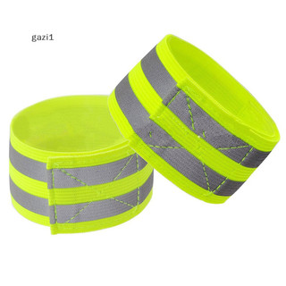 [Gazi1] Dây phản quang Dây đeo tay LED Ánh sáng phản quang Arm Arm Arm Armband Dây đai an toàn cho Boutique