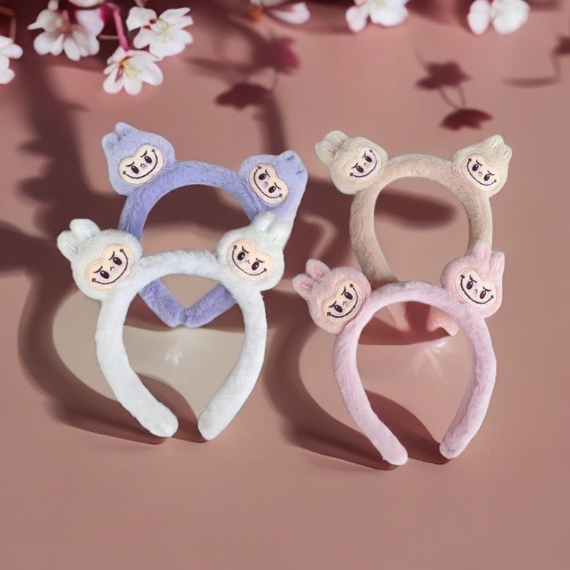 [Flash sales] Bờm Tóc,Băng Đô Cài Tóc Lông Nhung Hoạt Hình Phù Thuỷ Labubu Đáng yêu Hottrend Phụ Kiện Tóc Nữ Empoli