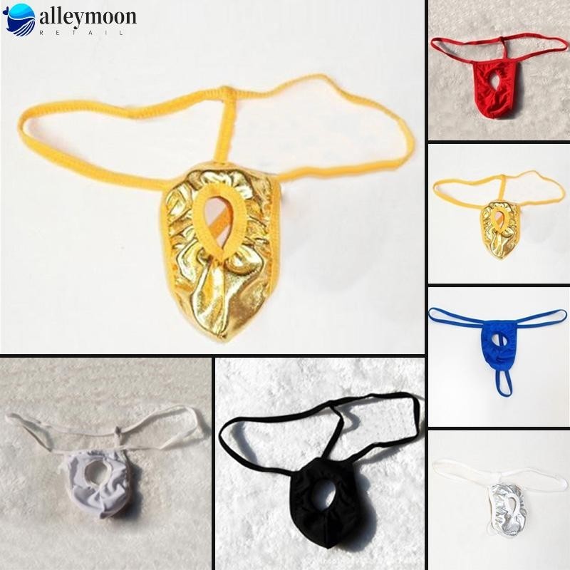 ⚡Tin TỨC MỚI CHO NAM⚡Nam Mới Gợi Cảm Quần Lót Dây Thông Có Lỗ T-back Quần Lót Gợi Cảm