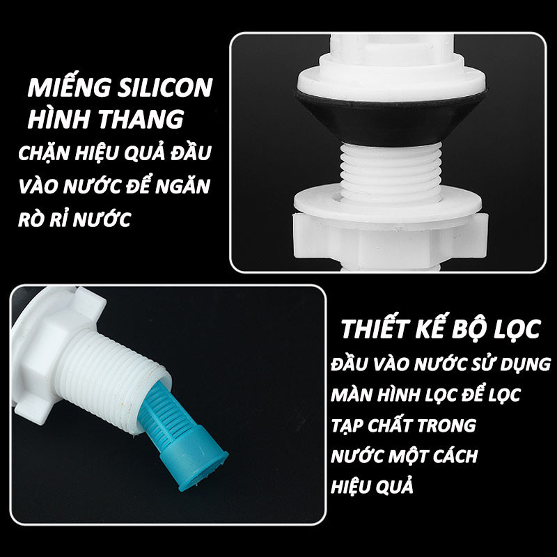 Cụm van cấp nước cho bồn cầu cao cấp– chịu áp lực cao,Chịu Áp Lực Cao，Cấp Nước Nhanh，điều chỉnh được chiều cao phao