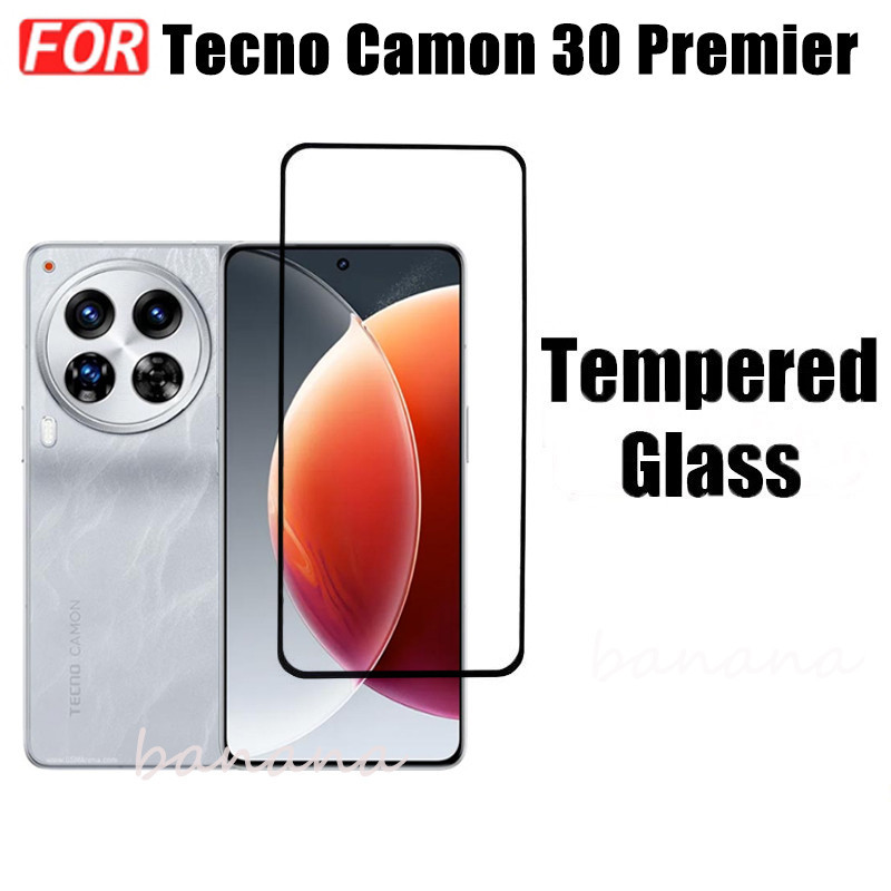 Phim kính cường lực 3 TRONG 1 Tecno Camon 30 Premier cho Tecno Camon 30 4G 5G Camon 30Pro Kính bảo vệ toàn màn hình + Phim ống kính máy ảnh + Phim mặt sau