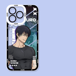 Ốp điện thoại trong suốt Jujutsu Kaisen Fushiguro Megumi Touji Geto Suguru Okkotsu Yuta cho Samsung Galaxy A10 A11 A15 A14 A71 A51 A50 A30S A05 A05S A10S A21S S20 Plus Angel Eyes Cover
